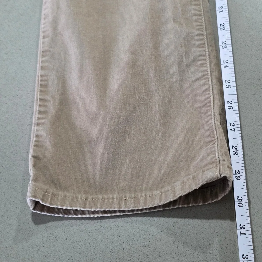 Levis 505 Straight Leg Corduroy Pants‎ Tan Khaki Mens 31x32 5-Pocket Trousers